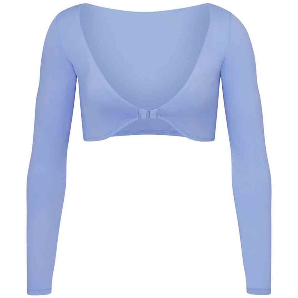 NWT Skims Long Sleeve Shrug Large periwinkle